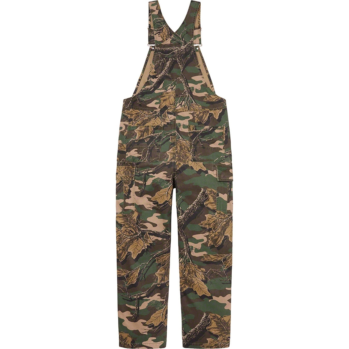 Cargo Denim Overalls view 6